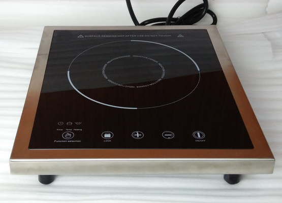Cuiseurs d'induction électrique durables de zone de l'acier inoxydable 1 pour 120V commercial, 1800W