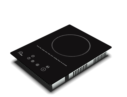 220V-240V choisissent le cuiseur en céramique portatif électrique de brûleur avec la SONDE à commande par effleurement