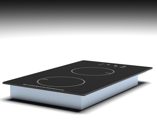cuiseur d'induction intelligent de style Europea de brûleur de double de contrôle de sonde de contact pour le restaurant