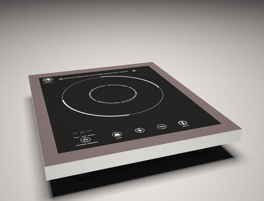 Induction simple noire Cooktop de brûleur/fourneau induction électrique pour l'appareil ménager