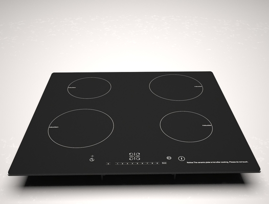 Fraise-mère en céramique d'induction de 4 zones avec l'induction Cooktop de brûleur à la CE quatre pour le ménage