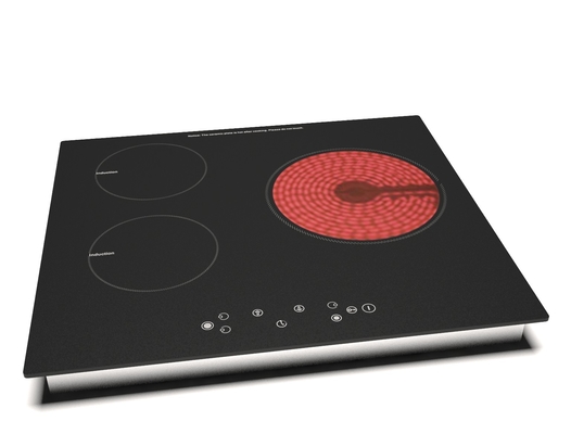 Taux de réserve de Cooktop d'induction de brûleur au Portable quatre moins que 0.5w le cuiseur hybride 6000W
